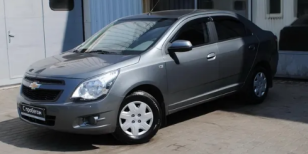 Дефлекторы окон (ветровики) Chevrolet Cobalt Sd 2012"EuroStandard" (Шевролет Кобальт) Кобра Тюнинг